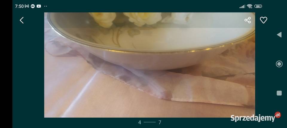 Misa w róże porcelana Suhl RS Prussia p XX wieku dolnośląskie Wrocław sprzedam