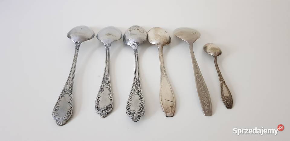 Stare sztućce PRL Warszawa