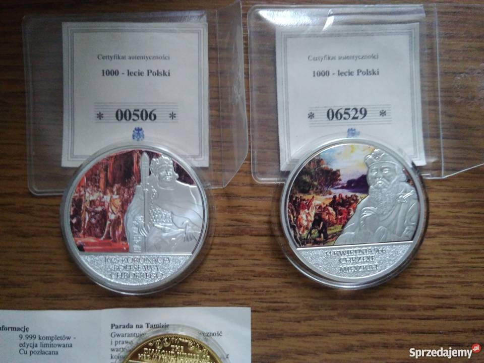 Numizmaty medale kolekcjonerskie łódzkie