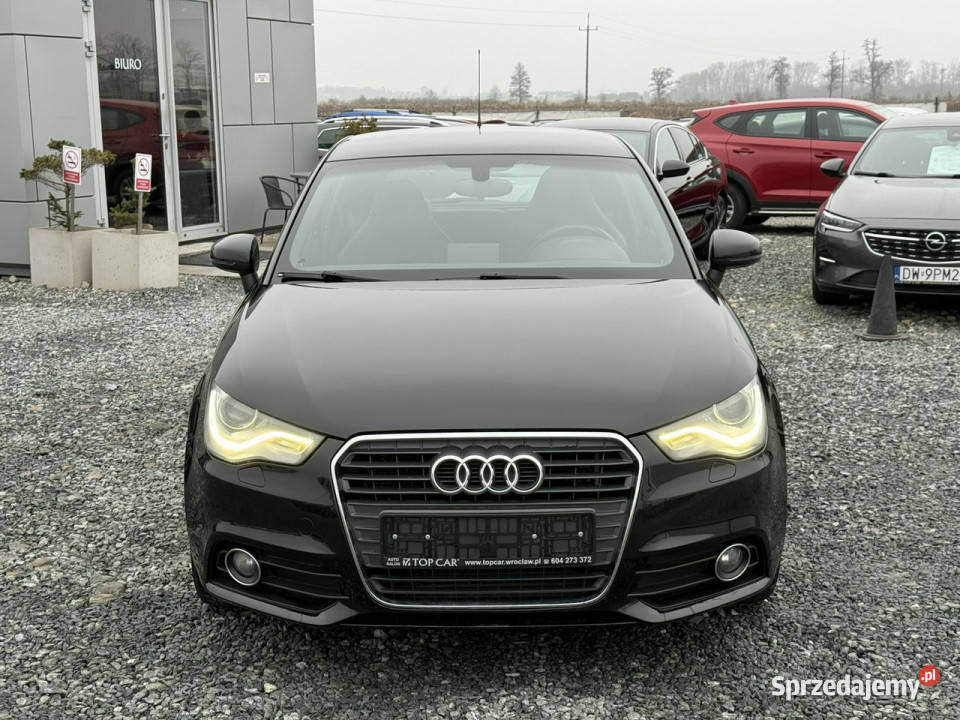 Audi A1 3drzwiowe 16 TDI 105 2011r SLine zadbane podgrzewane fotele Wojkowice