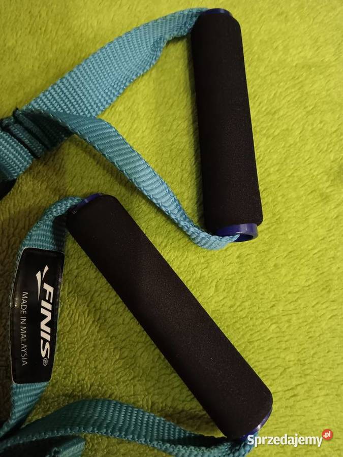 Gumy taśmy treningowe pływackie Finis zielone Katowice sprzedam