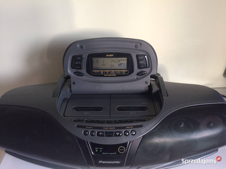 Panasonic RXDT75 radiomagnetofonCD