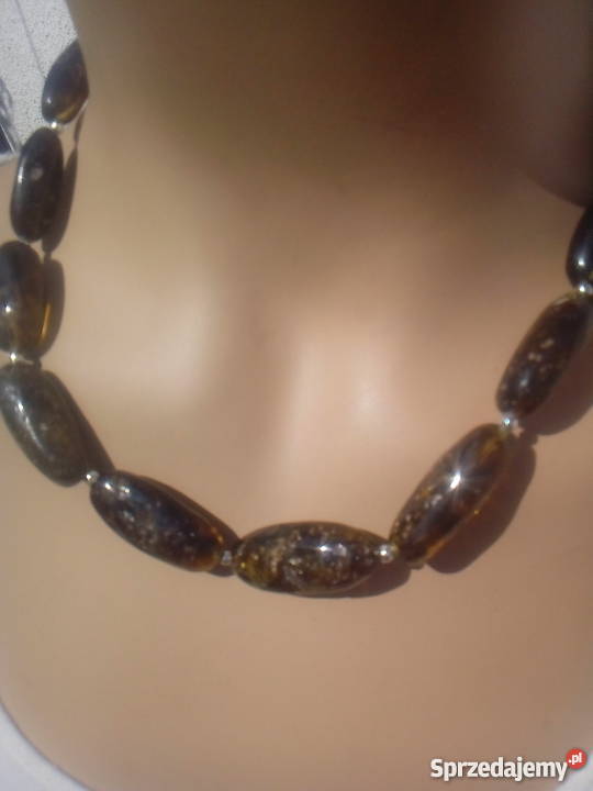 Naszyjnik bursztyn 30gram