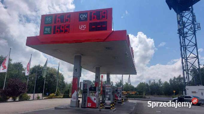 Pylon cenowy na wiatę stacji paliw duże mazowieckie Warszawa