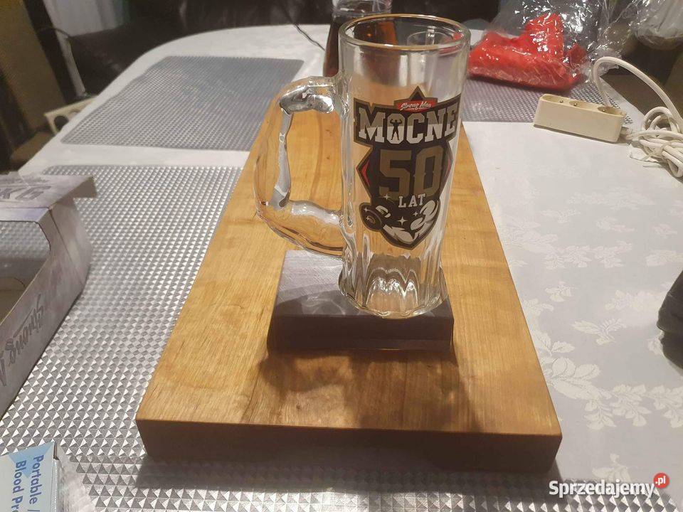 Kubek kufel Strong Man Z DEDYKACJĄ NA 50uRODZINY Tarnobrzeg