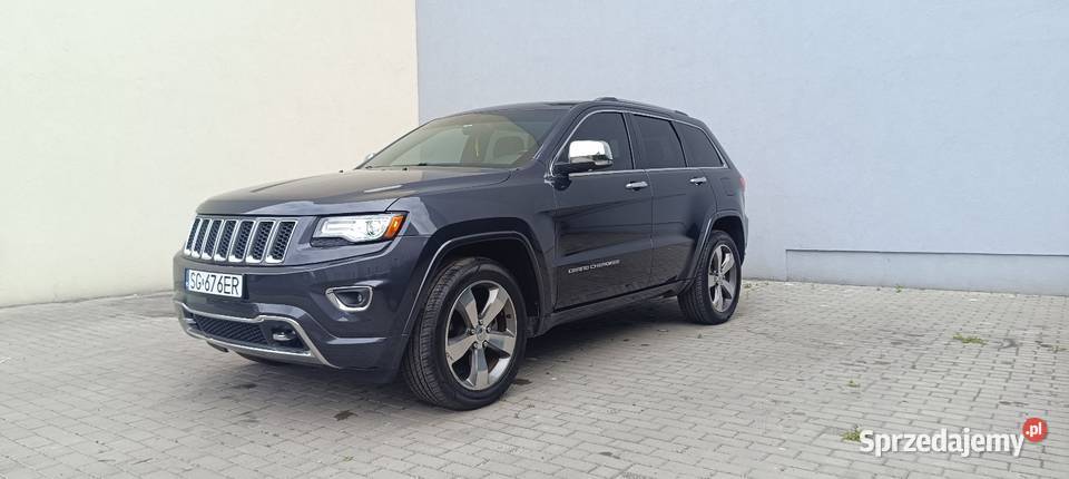 Jeep Grand Cherokee WK2 Overland regulowane zawieszenie Gliwice