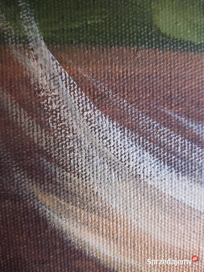 Portret konia z żrebakiem obraz olejny mazowieckie Warszawa