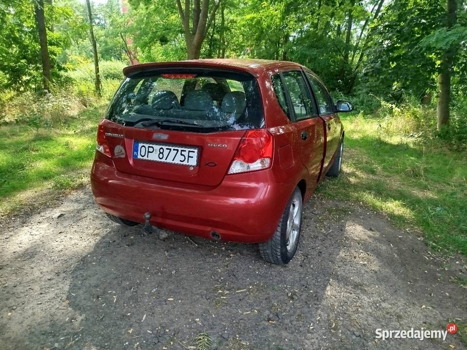 chevrolet aveo 2005 gaz niski przebieg 139000 manualna