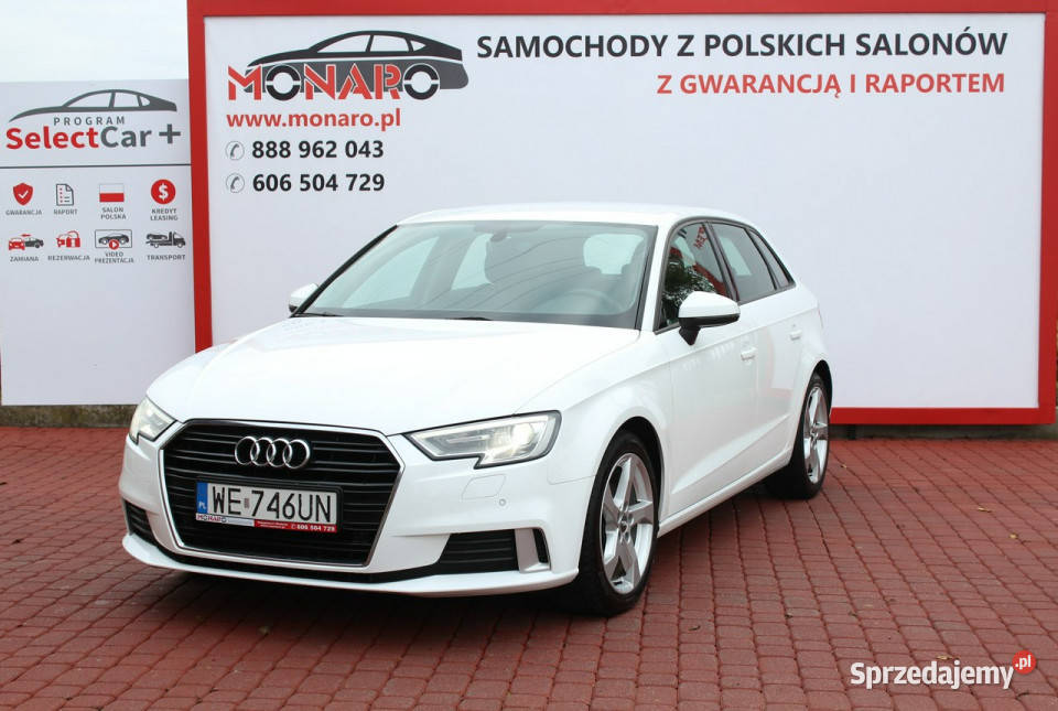 Audi A3 Wersja SPORT STronic Salon Polska wielofunkcyjna kierownica