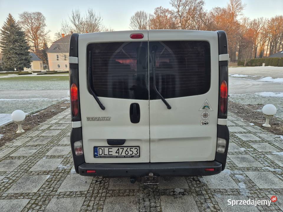 Zadbany Renault Trafic Long 19dCi 9 osobowy Rok produkcji 2004 Lwówek Śląski