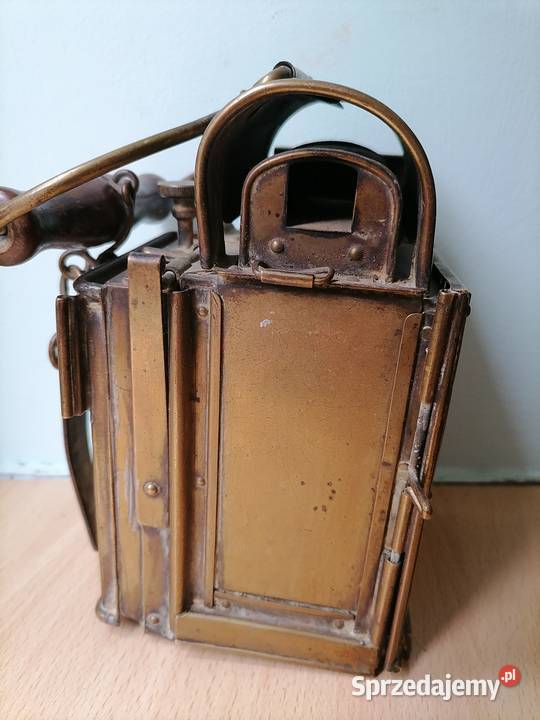 Niemiecka wojskowa lampa karbidowa z lat 30 tych Kraków