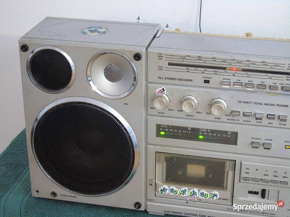 Radio Magnetofon Condor Unitra WYSYŁKA Jasło