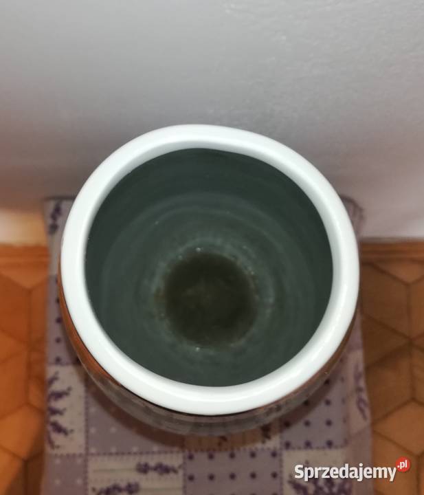 Duży wazon z epoki PRL Vintage lata 70te Warszawa