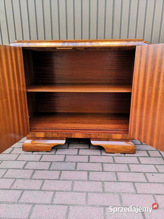 Komoda Pomocnik ARTDECO Orzech Stara Antyk Meble Antyki, Sztuka, Kolekcje wielkopolskie Swarzędz