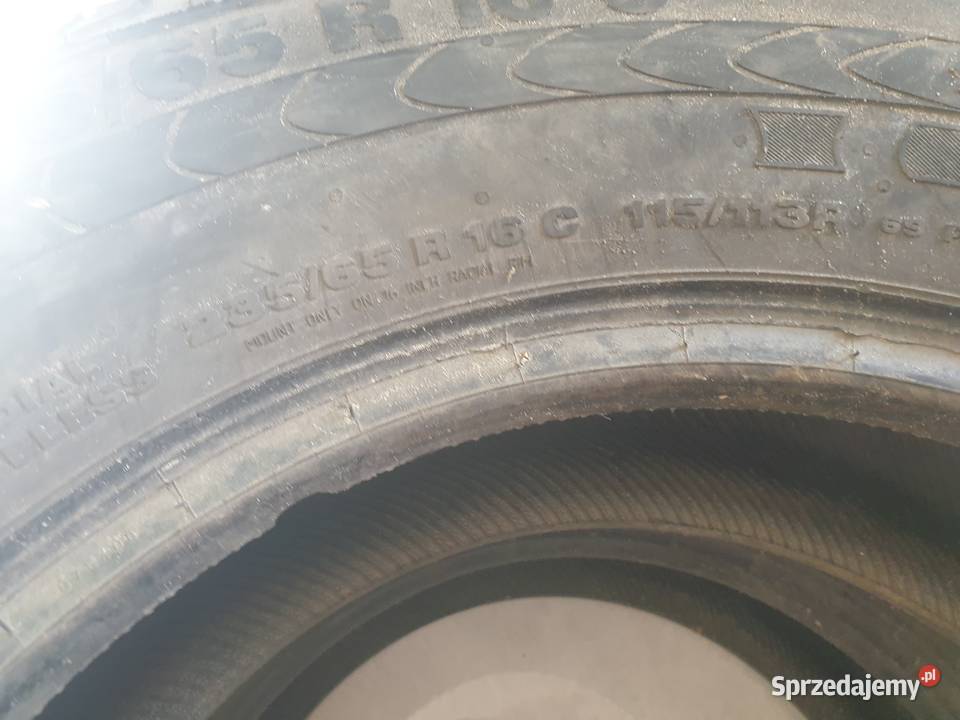Opony Continental Vanco 2 23565r16C lato warmińsko-mazurskie Dobre Miasto sprzedam