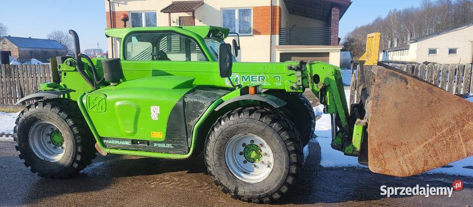 Ładowarka teleskopowa Merlo 326 kupiona u nieuszkodzony Klukowo-Kolonia
