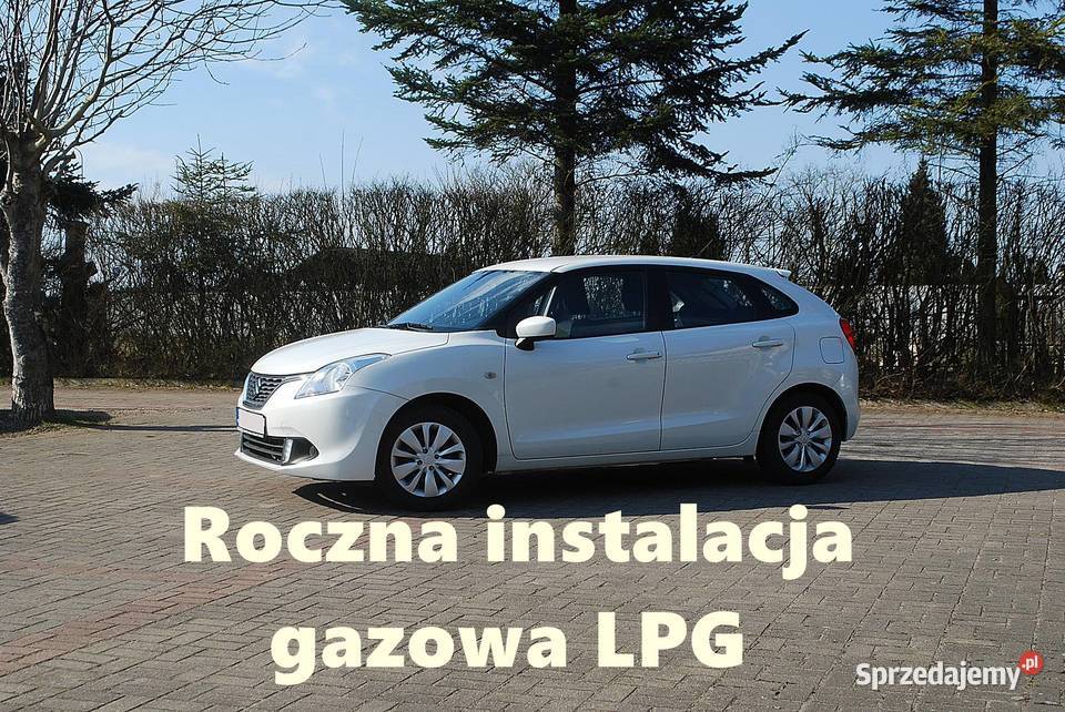 Suzuki Baleno 12 benzynagaz LPG Zarejestrowany w