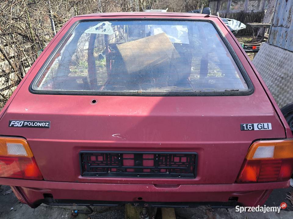 Polonez Caro 9293 klapa tylna podkarpackie Stalowa Wola