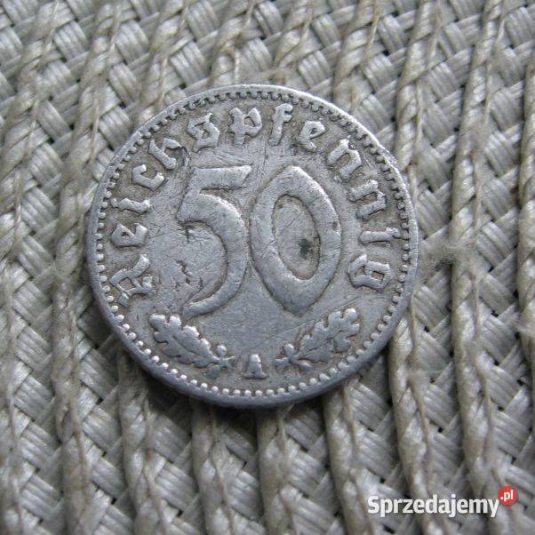 Niemcy 50 Reichsfenig 1940r A Numizmatyka Kalisz sprzedam