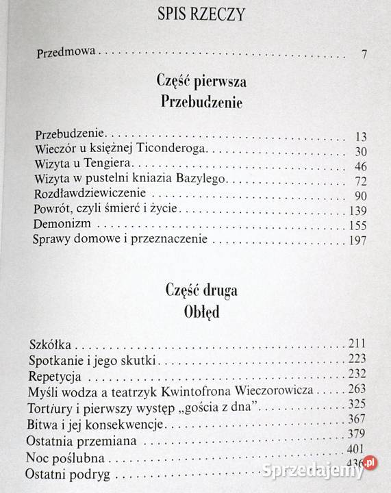 Nienasycenie Stanisław Ignacy Witkiewicz Chełm