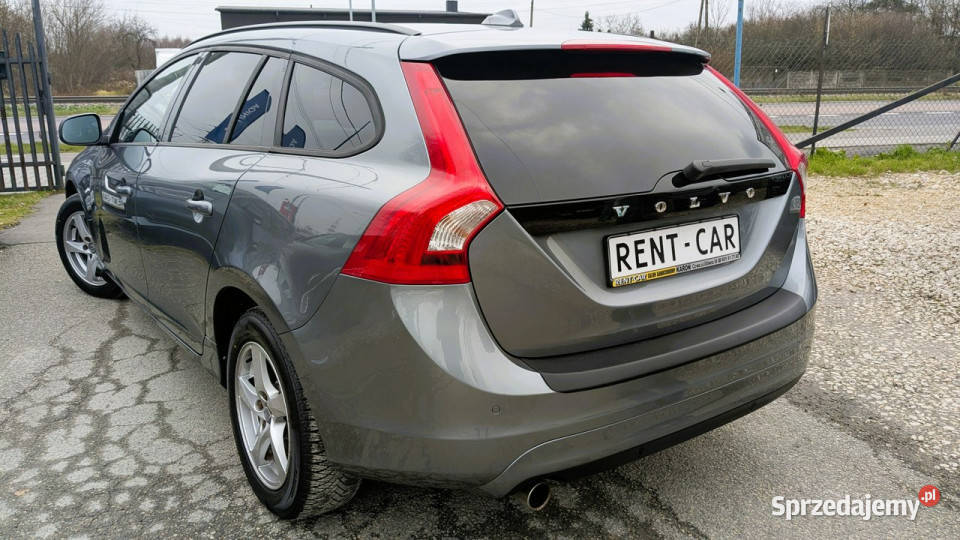 Volvo V60 20D4120OPŁACONY Bezwypadkowy czujnik parkowania Częstochowa