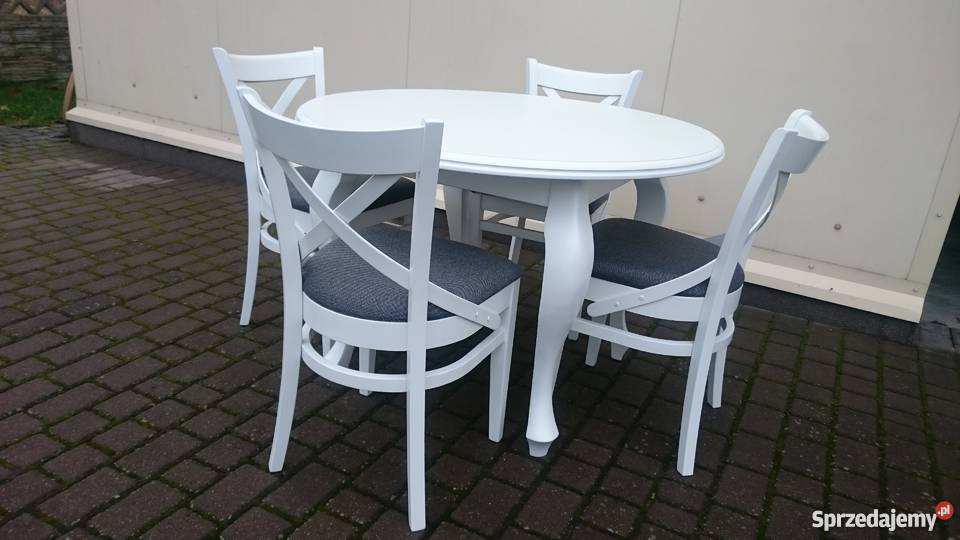 Krzesłofotelik nowoczesne tapicerowane białe pomorskie