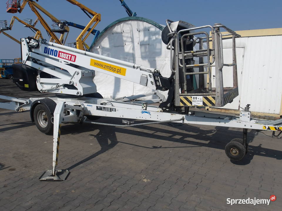 Podnośnik koszowy na przyczepie Dinolift DINO wielkopolskie Pleszew
