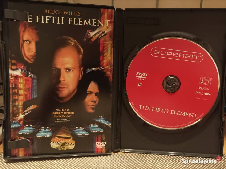 Superbit DVD Piąty Element Filmy Warszawa