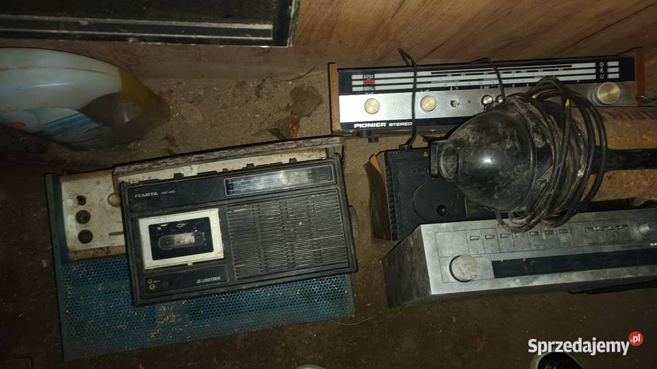 Sprzedam radia stare Antyk PRL wsztsko pionier Radomierz sprzedam