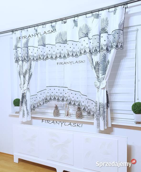 Komplet Zasłony i firanka Firany do pokoju Świdnik