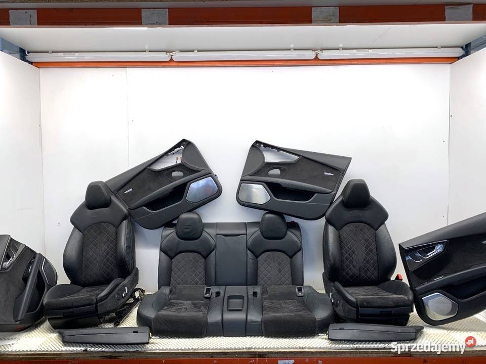 FOTELE KANAPA BOCZKI KOMPLET AUDI A7 4G Części samochodowe