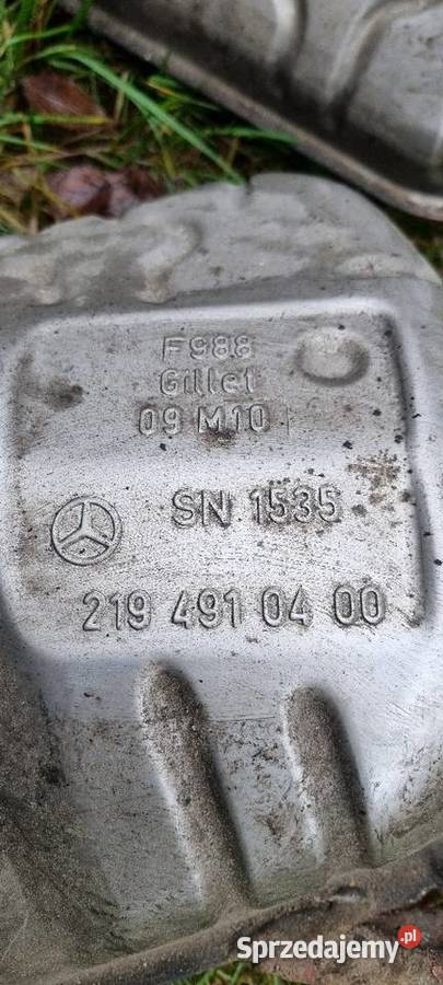 Cls219 wydechy tlumniki AMG 350 CDI sprzedam