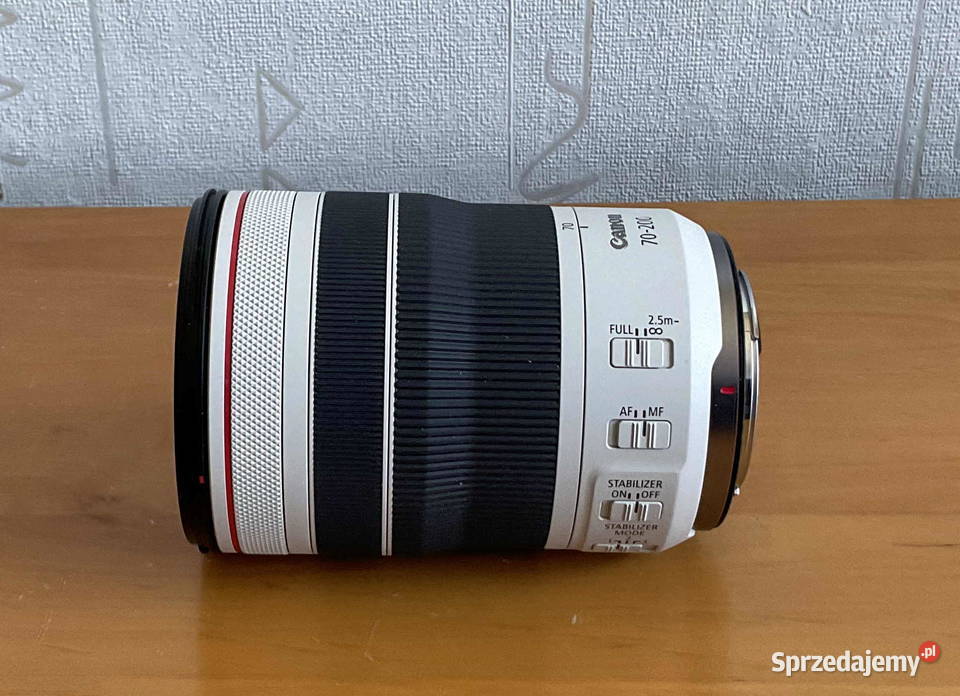 Canon RF 70200mm F4L IS USM nowy lubelskie Lublin sprzedam