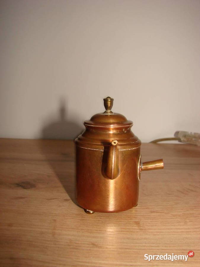 mały miedziany czajniczek Pozostałe Kolekcje Pruszcz Gdański sprzedam