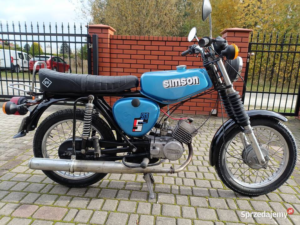 Simson S51 zarej 1986r Rok produkcji 1986 łódzkie Sieradz