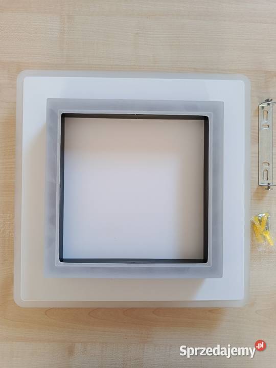 Nowy plafon led Comely 30W czarno biała lampa Ligota Bialska
