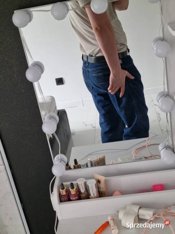 Spodnie jeansy denim Versace Jeans Couture niebieski Odzież codzienna Kielce