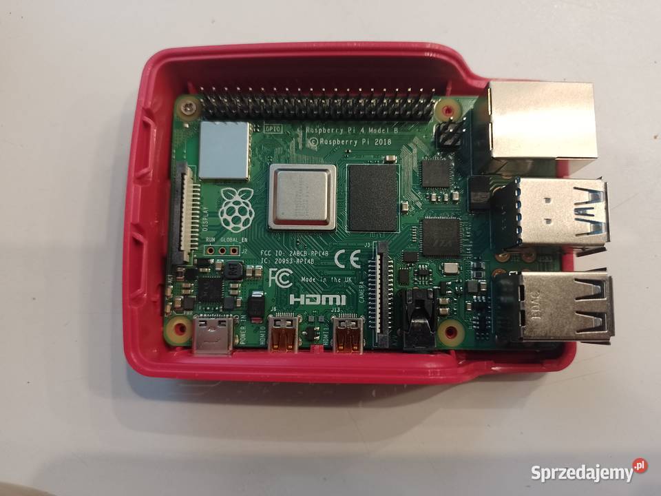 Raspberry Pi 4 model B 4GB RAM 15GHz obudowa Sulechów