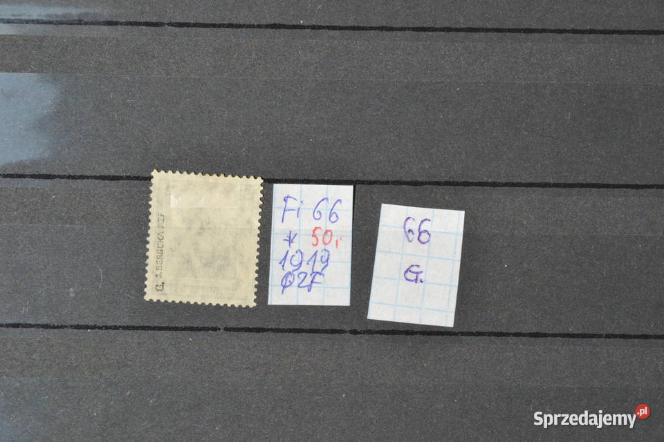 Znaczki Polska Fi 66 Gwar PZF Sobótka