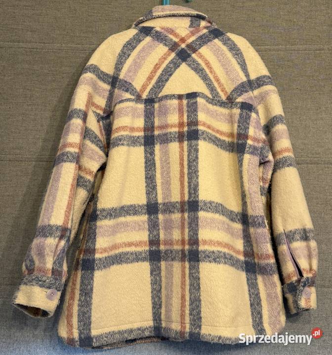 Dziewczęca kurtka koszulowa w kratę Reserved Żyrardów sprzedam