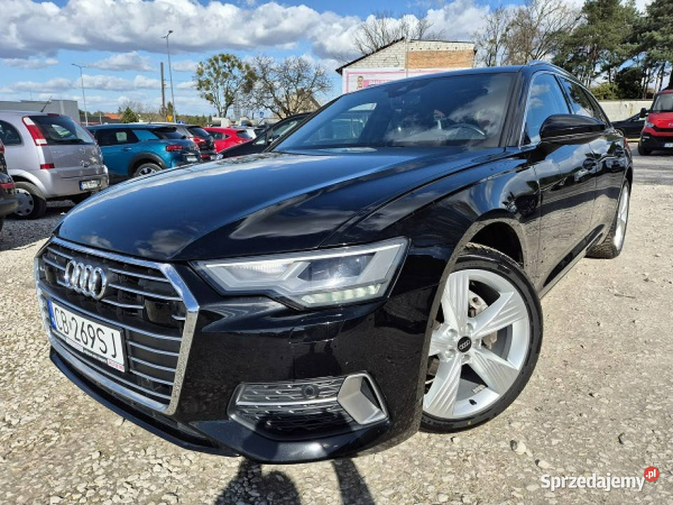 Audi A6 Panorama Zadbany Zarejestrowany C8 2018 nawigacja