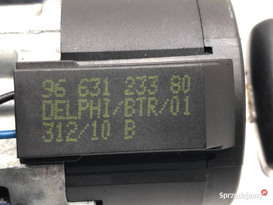 STACYJKA CITROEN C4 II 9663123380 16 120 KLUCZYK osobowe