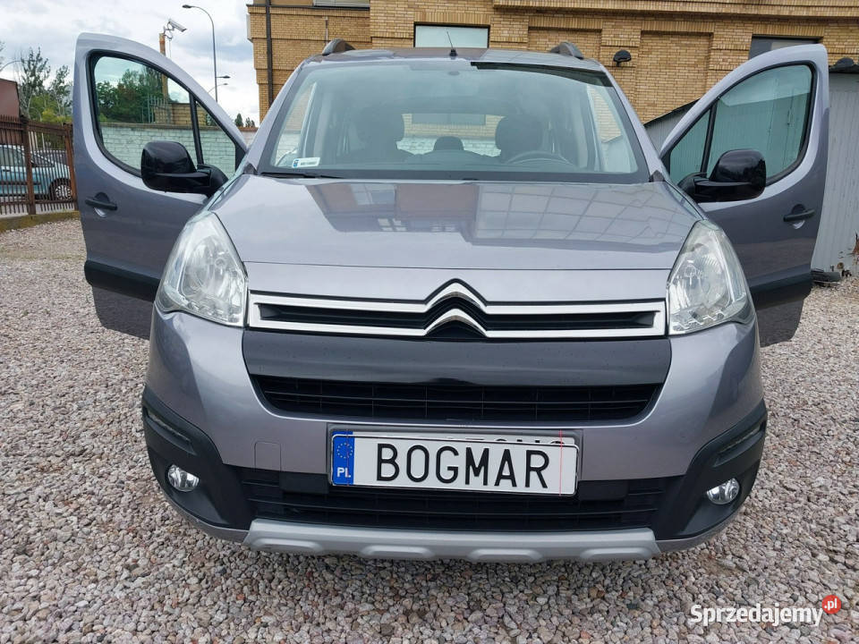 Citroen Berlingo 5 osobowy SALON pierwszy wł 100 mazowieckie Warszawa