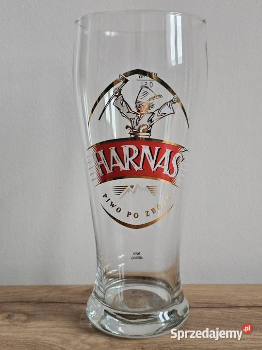 Szklanka Harnaś pokal kufel 05 l Akcesoria barmańskie Krosno