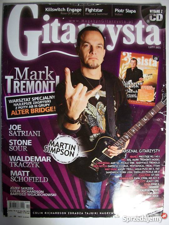 GITARZYSTA 2011 02 LUTY TREMONT MARK mazowieckie Warszawa sprzedam