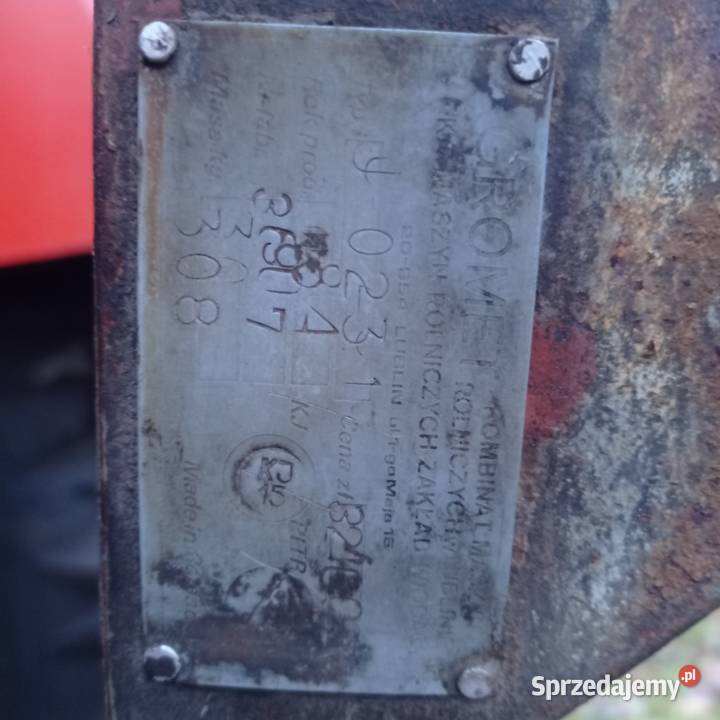 Pług 3 Skibowy Agromet Grudziądz nieuszkodzony