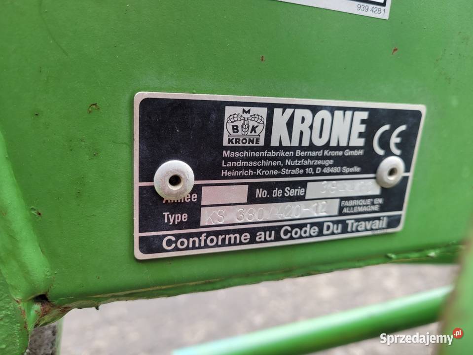 Zgrabiarka do siana KRONE Przyrów