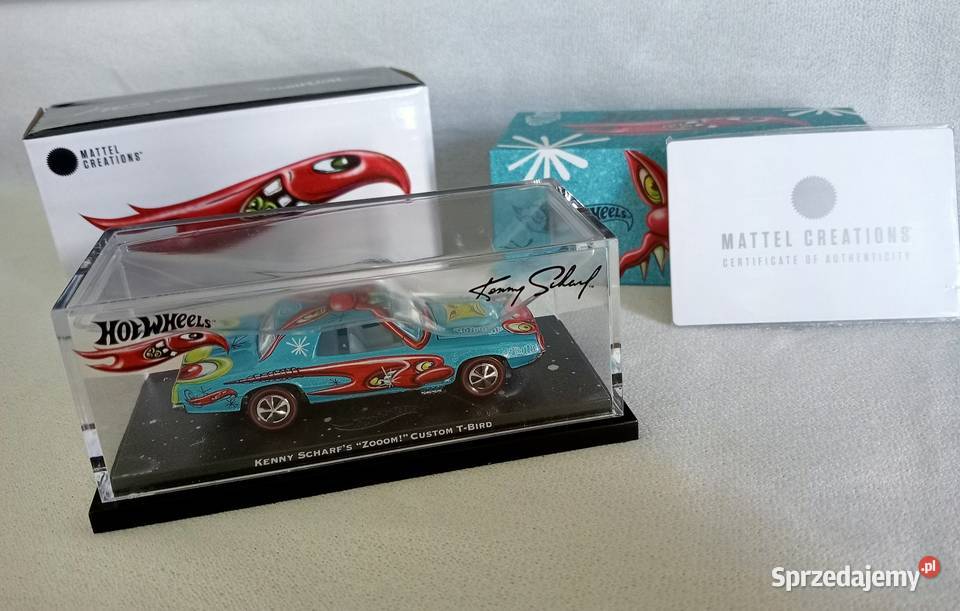 Hot Wheels RLC Kenny Scharf custom TBird stan 3 lata+ śląskie Jaworzno sprzedam