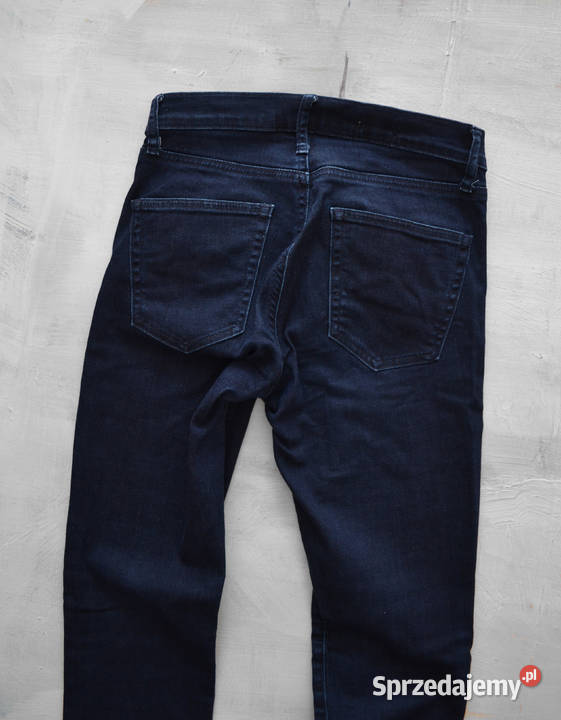 granatowe jeansy GAP rurki slim stright r27 Paski Warszawa sprzedam