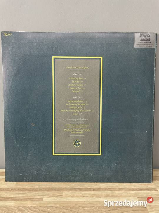 Płyta winylowa Sandra Ten On One The Singles LP 1 płyta Płyty i kasety Koszalin